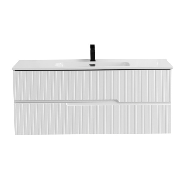 Тумба под раковину Cezares Duet 120 DUET-N-1200-2C-SO-BL 120 см, Bianco Lucido фото