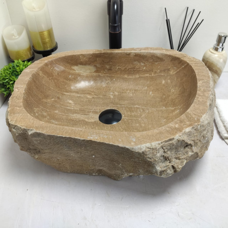 Накладная раковина из оникса Erozy Sunset EO-00554 (53*44*15см) фото