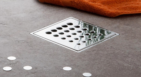 Душевой трап Pestan Confluo Standard Drops 1 Mask с рамкой фото