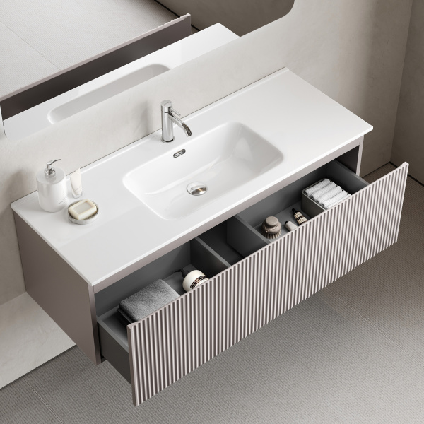 Тумба под раковину Sancos Snob R 1.0 SNR1.0120SM Doha Soft фото