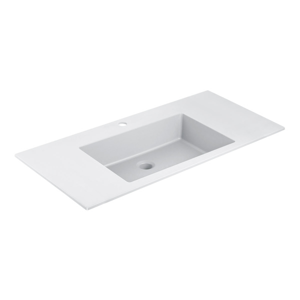 Раковина Vincea VCB-13100W 100 см белая фото