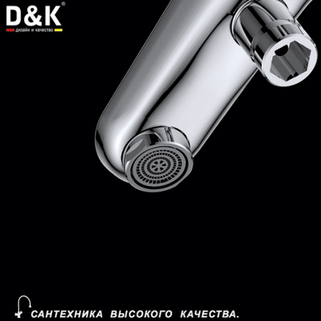 Смеситель для ванны с душем D&K Marx Rhein DA1393201 фото