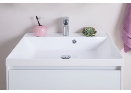 Тумба с раковиной Aquanet Гласс 70 00242523 фото