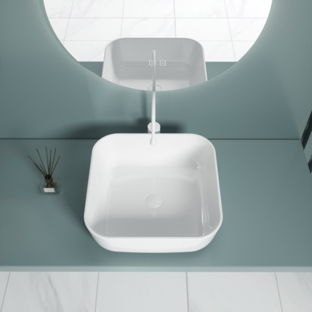 Накладная раковина Esbano ERCINA-N 38x38 фото