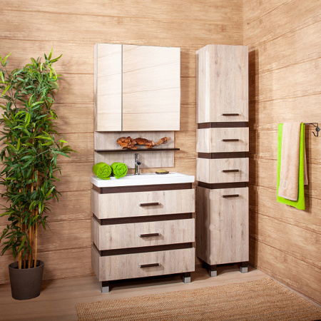 Тумба с раковиной Бриклаер Техас 70 см фото