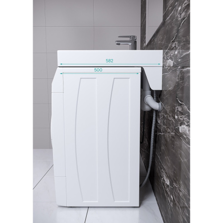 Раковина над стиральной машиной Paulmark Welt 60 PM730431 60x60 фото