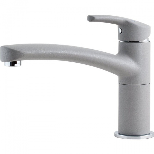 Смеситель для кухни Ewigstein 25235006 серый металлик фото