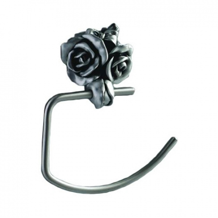 Полотенцедержатель Art&Max Rose AM-B-0916-T серебро фото