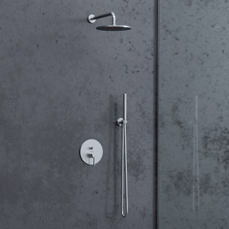 Душевая лейка Omnires Microphone MICROPHONE-RNI никель фото