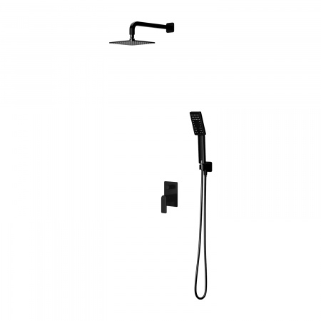 Душевая система для скрытого монтажа Omnires Baretti SYSBA10BL черный фото