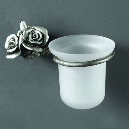 Ершик для унитаза Art&Max Rose AM-B-0911-T серебро фото