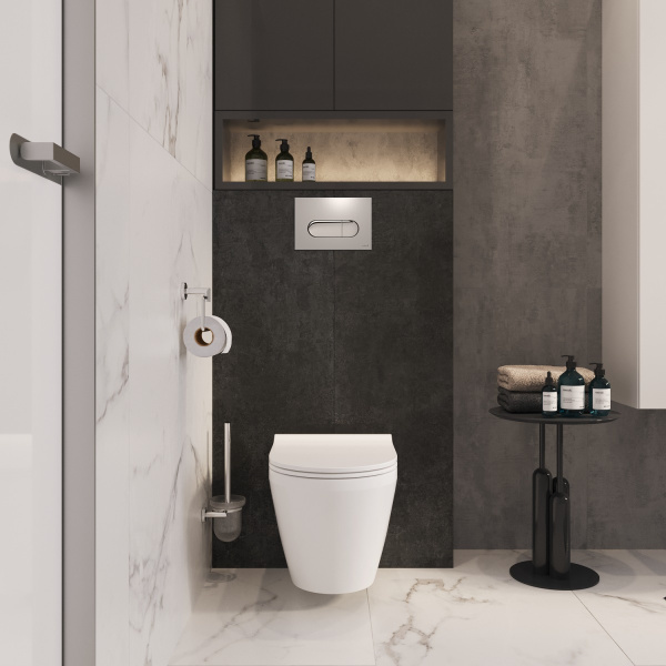Унитаз подвесной безободковый VitrA Integra Round (Интегра Раунд) 7041B003-0075 фото