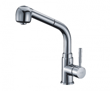 Смеситель для кухни WasserKRAFT Main 4166 с выдвижным изливом фото