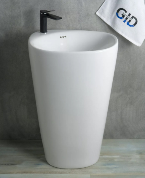 Напольная раковина GID Nb188 52х40 фото