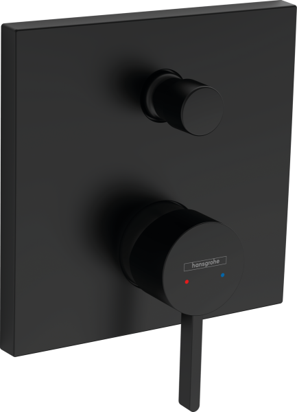 Смеситель для ванны и душа Hansgrohe Finoris 76415670 черный матовый фото