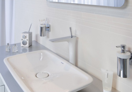 Высокий смеситель для раковины Hansgrohe PuraVida 15072400 фото