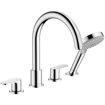 Смеситель на борт ванный Hansgrohe Vernis Blend 71456000 хром фото