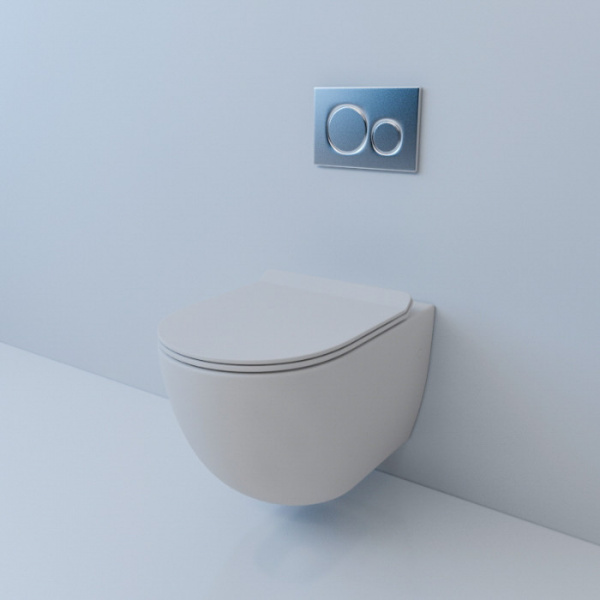 Унитаз подвесной Esbano Garcia ESUPGARCWM Matt White фото