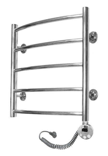 Полотенцесушитель электрический Domoterm Калипсо П5 (500х500) (хром) правый фото