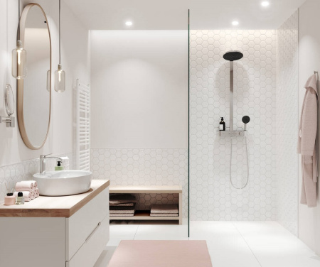 Душевая система (стойка) с термостатом Hansgrohe Pulsify S 24240000 фото