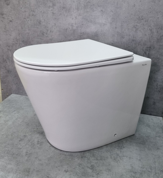 Унитаз приставной CeramaLux NS-3178 с сиденьем soft close фото