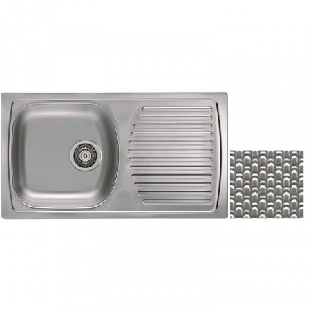 Мойка для кухни Alveus Basic 170 (Leinen), слив 90 мм фото