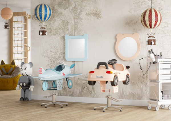 Детское зеркало Акватон Каспер 1A283402CR0E0 мишка фото