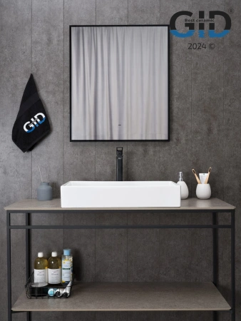 Накладная раковина GID N9496 51228 60x37 фото