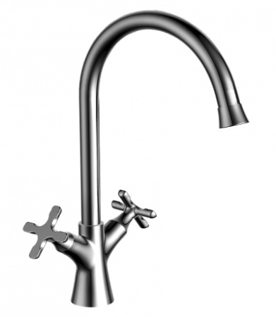 Смеситель для кухни Lemark Duetto LM5704C фото