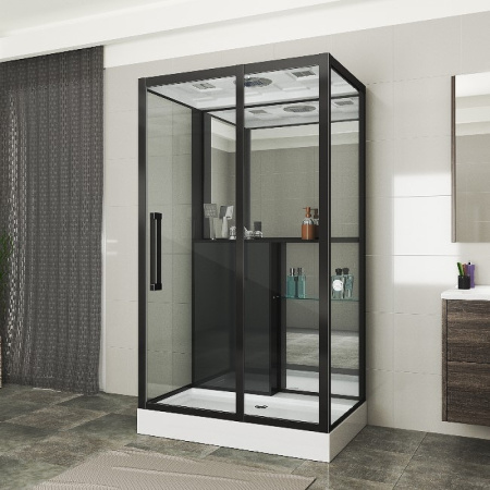 Душевая кабина Grossman GR267 120x80 черная фото