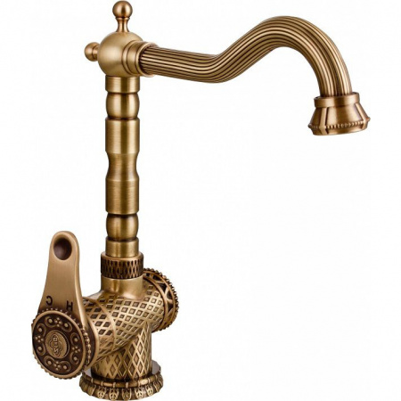 Смеситель для кухни Zorg Antic A 408K-BR фото