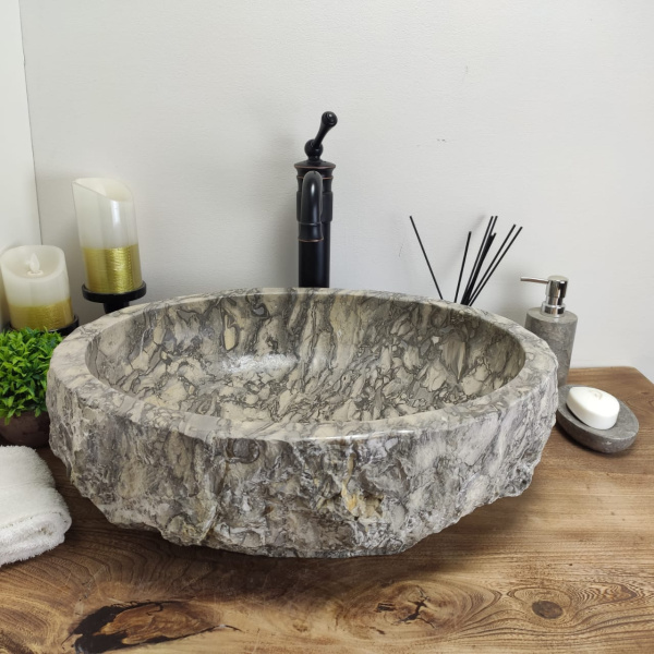 Накладная раковина из мрамора Erozy Doreng EM-00852 (52*41*15cм) фото