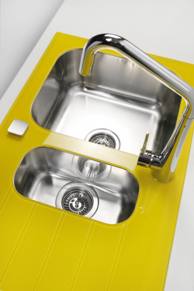Мойка для кухни Alveus Glassix 20 желтый фото