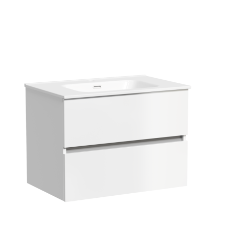 Тумба под раковину Sancos Urban UR70W белый глянец фото