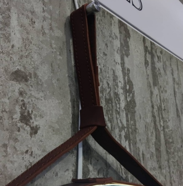 Зеркало с подсветкой Art&Max Milan AM-Mil-800-DS-F-Brown 80 см фото