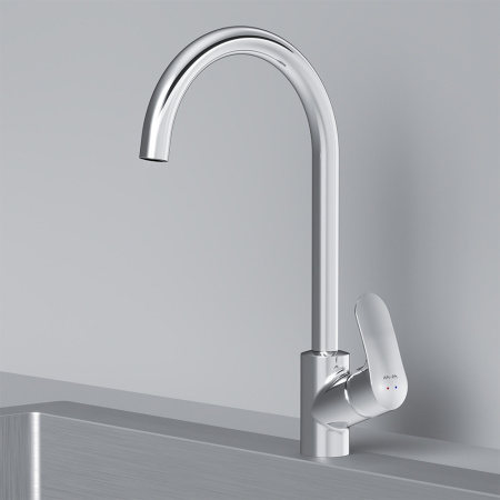 Смеситель для кухни с фильтром для воды AM.PM Like F8007700 фото