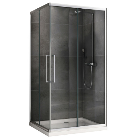 Душевой уголок ABBER Schwarzer Diamant AG02128H 120x80 фото