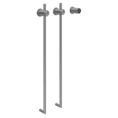 Электрический полотенцесушитель Abber Charme AH4002BST сталь брашированная фото