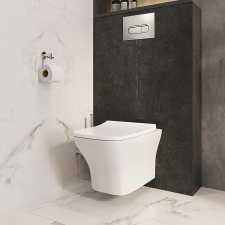 Подвесной унитаз безободковый VitrA Zentrum Square (Зентрум Скуэр) 7484B003-0075 фото