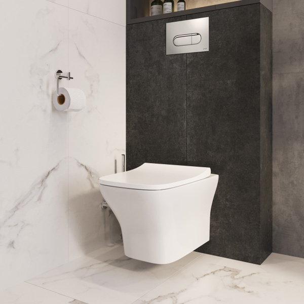 Подвесной унитаз безободковый VitrA Zentrum Square (Зентрум Скуэр) 7484B003-0075 фото
