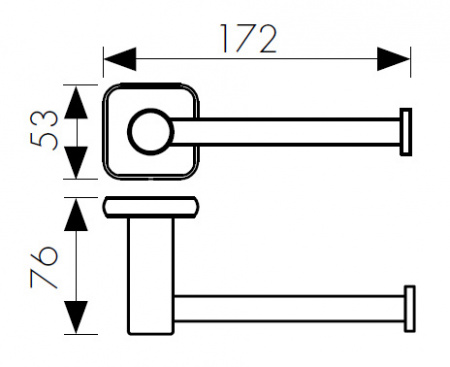 Держатель для туалетной бумаги Kaiser Vera Br KH-4720/1721 фото