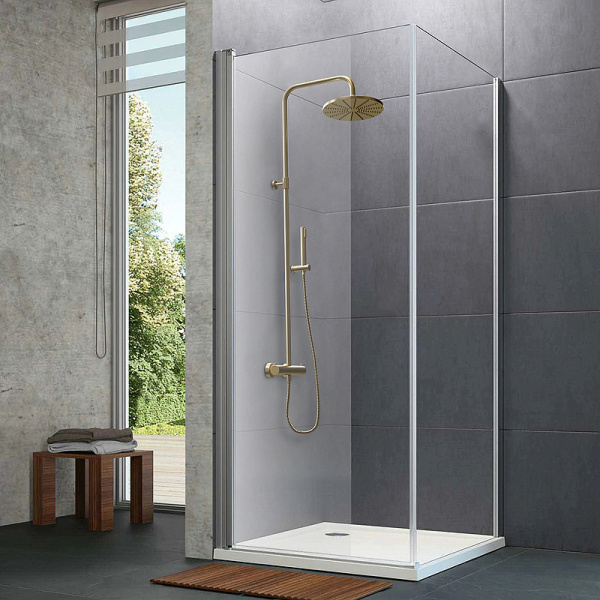 Душевая система Paini Cox 78PJ689TH Матовое золото фото