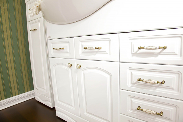 Тумба с раковиной Бриклаер Анна 90/2 L фото