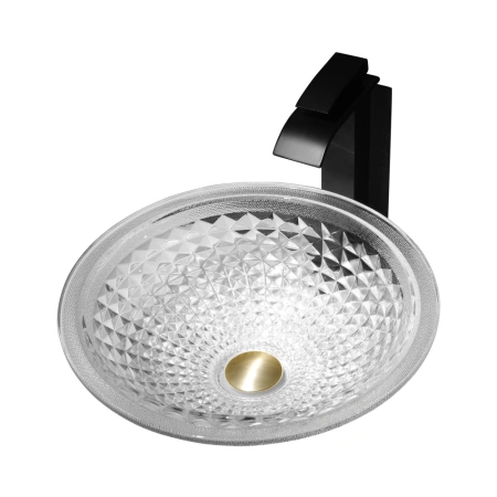 Накладная раковина стеклянная Abber Glas AK2302 41x41 прозрачная фото