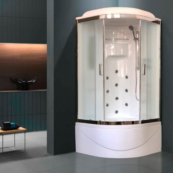 Душевая кабина Royal Bath NRW RB90NRW-C-CH 90x90 фото