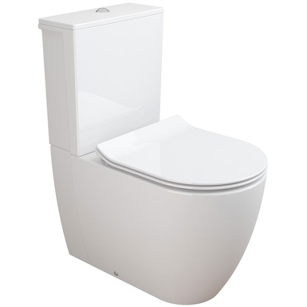 Унитаз компакт Sanitana Coral S10063823300000 без бачка и сиденья фото