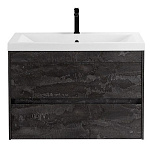 Тумба с раковиной Art&Max Family Family-M-750-2C-SO-IS железный камень