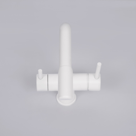 Смеситель для кухни под фильтр WasserKRAFT A8357 белый матовый фото