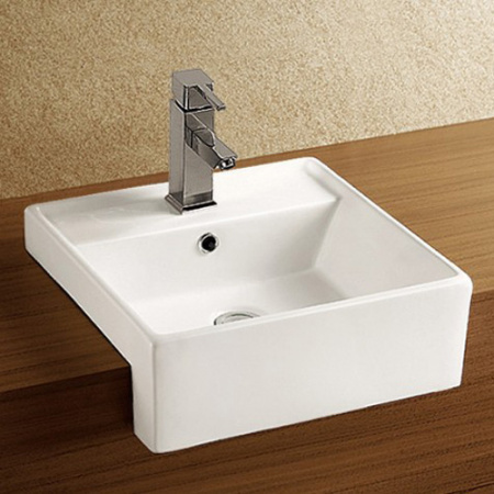 Раковина полувстраиваемая WeltWasser Deilbach DEILBACH 4010 41х41 фото