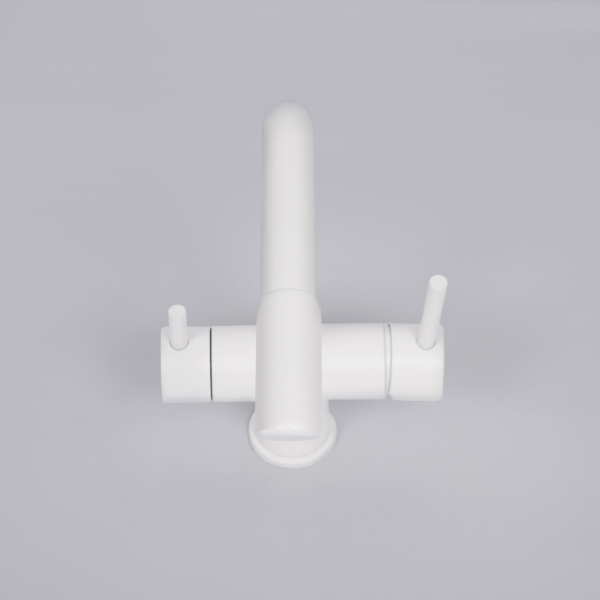 Смеситель для кухни под фильтр WasserKRAFT A8357 белый матовый фото